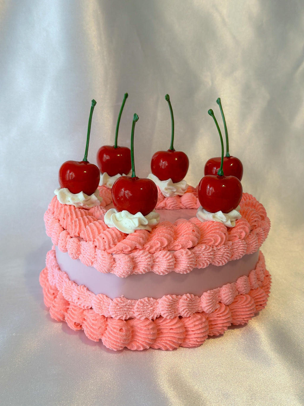 Fake Cake Jewelry Box | Pink Vintage Heart Shaped Cake Fancy | Jewelry Storage Organizer
