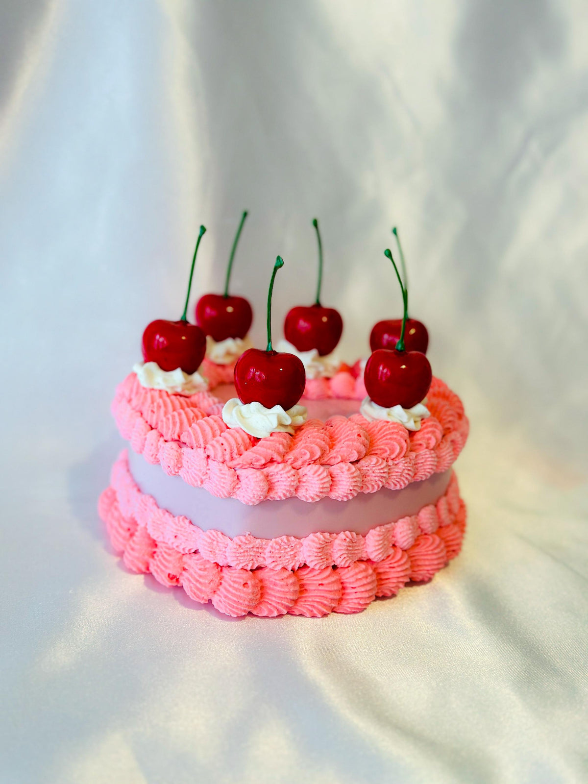 Fake Cake Jewelry Box | Pink Vintage Heart Shaped Cake Fancy | Jewelry Storage Organizer