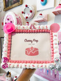 Pink Disco Cowgirl Fake Cake Picture Frame: Decoden Photo Holder