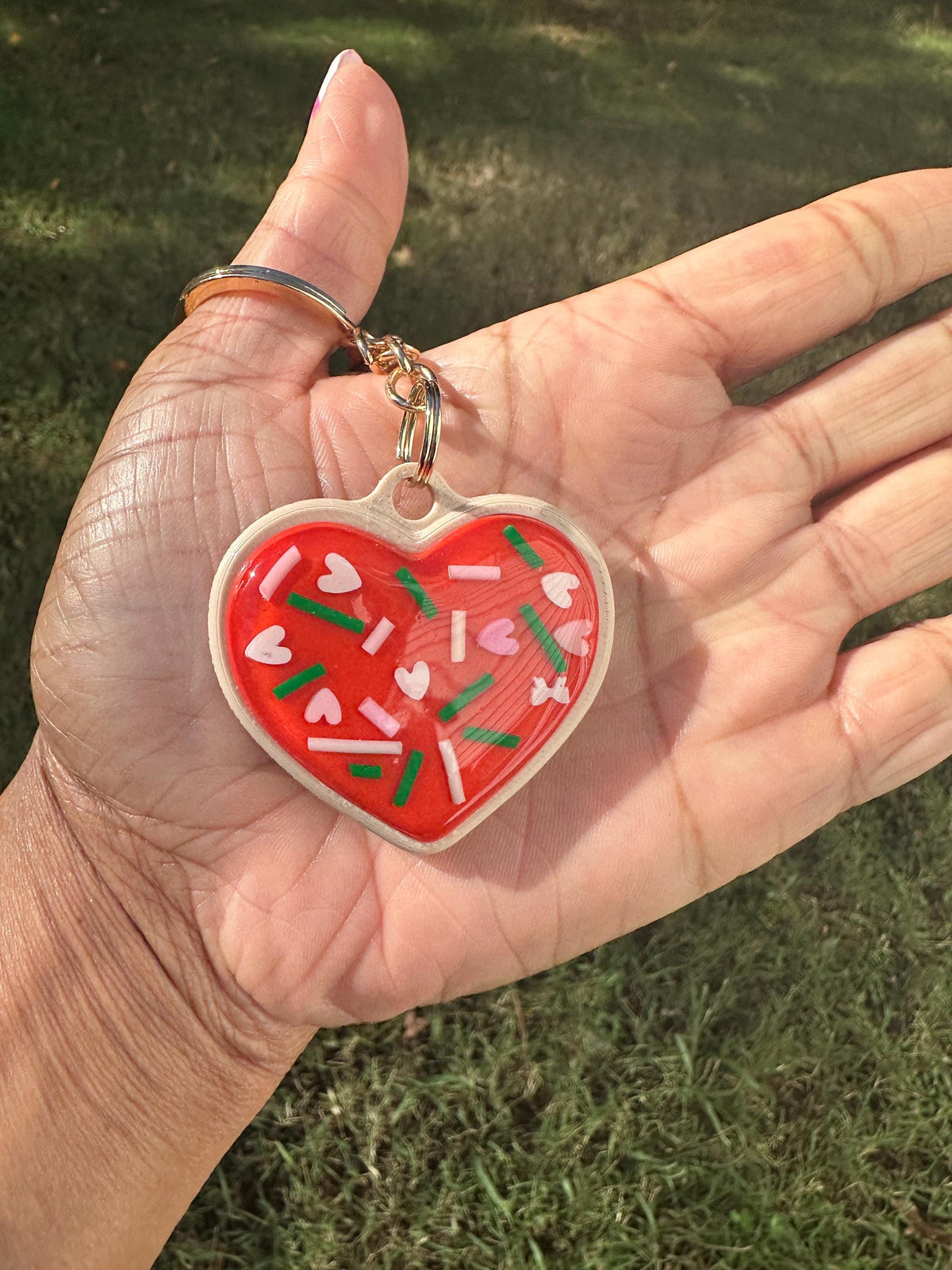 Christmas Sugar Cookie Smart NFC Keychain | Play Your Favorite Holiday Playist with a Tap