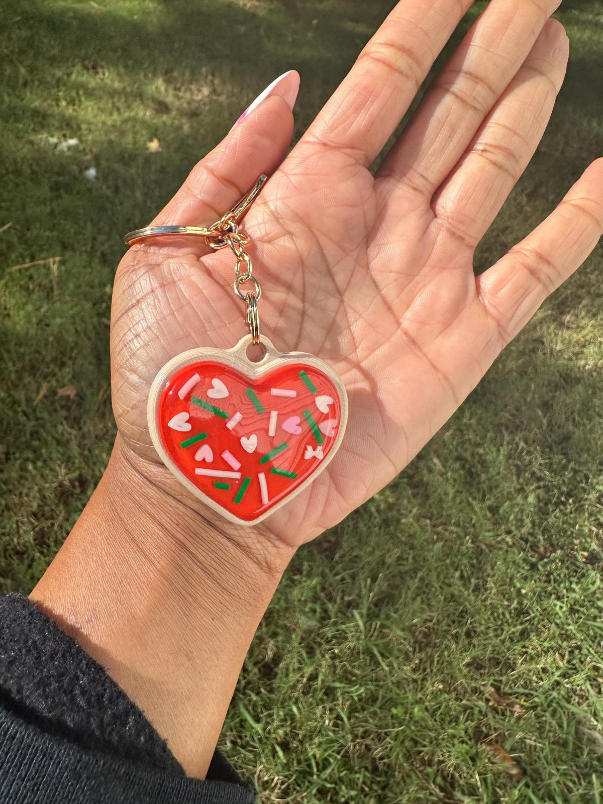 Christmas Sugar Cookie Smart NFC Keychain | Play Your Favorite Holiday Playist with a Tap