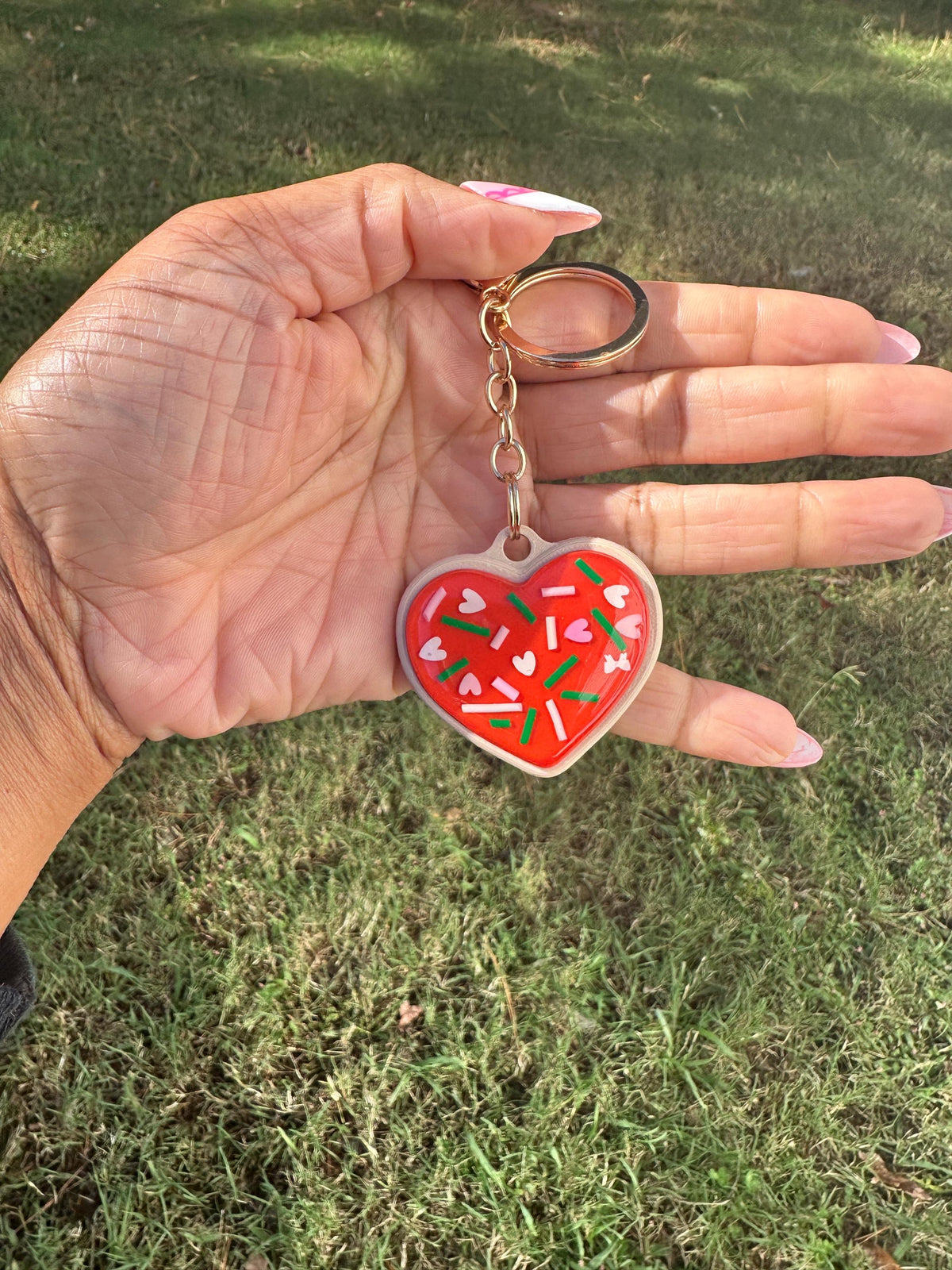 Christmas Sugar Cookie Smart NFC Keychain | Play Your Favorite Holiday Playist with a Tap
