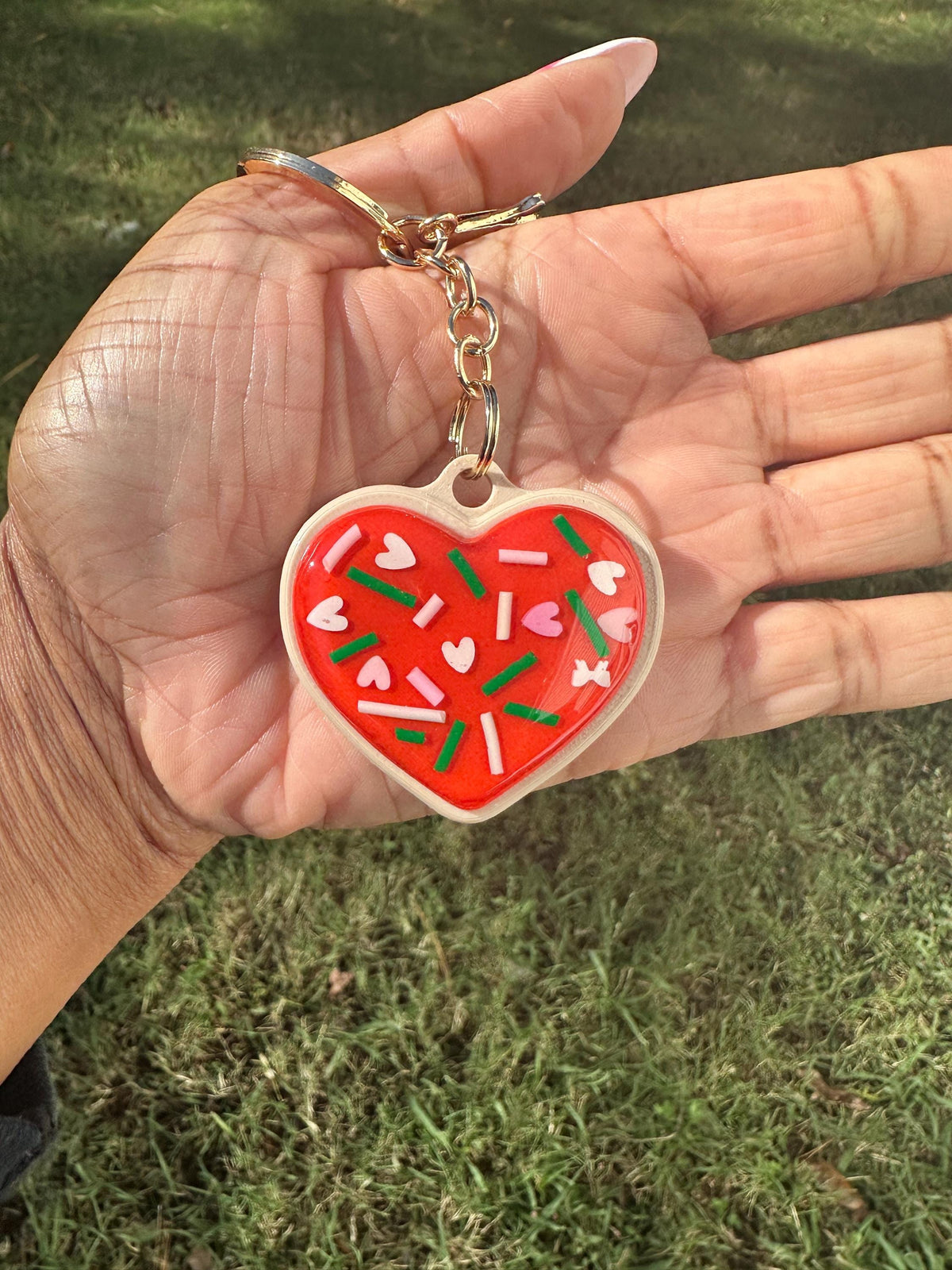 Christmas Sugar Cookie Smart NFC Keychain | Play Your Favorite Holiday Playist with a Tap