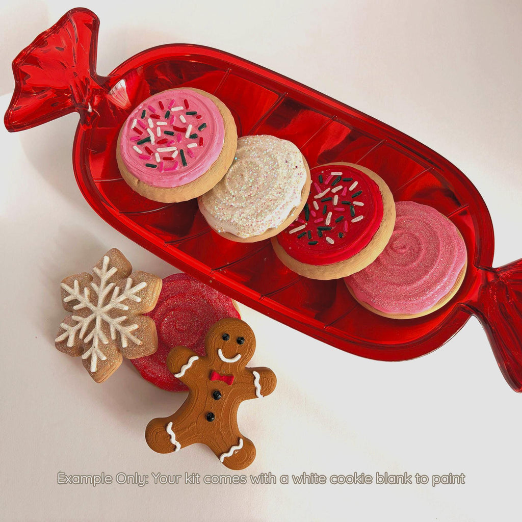 Paint Your Own Christmas Cookie Paint Kit | Holiday Craft