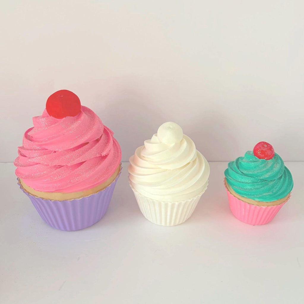 Paint Your Own Cupcake Craft Blank – Fake Bakes, Glittering & DIY Fun