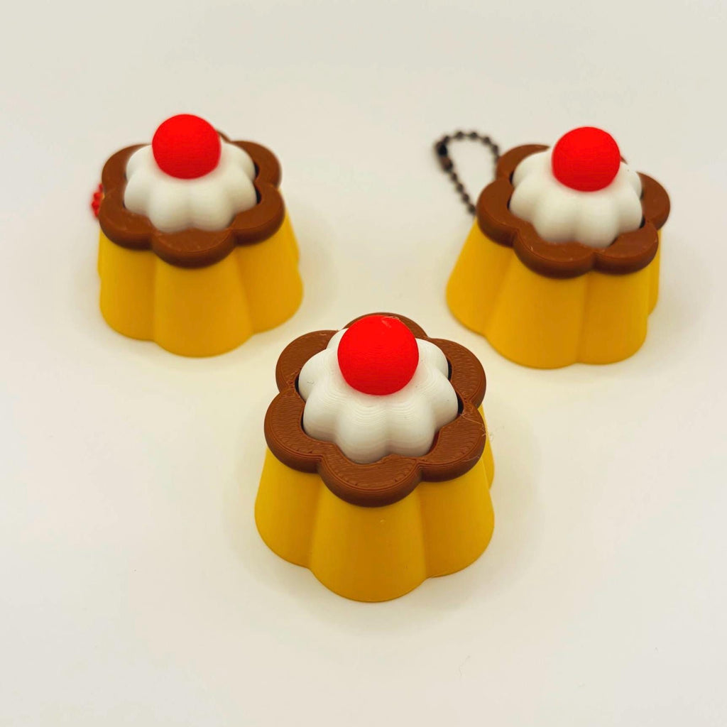Flan Pudding Fidget Mechanical Clicker
