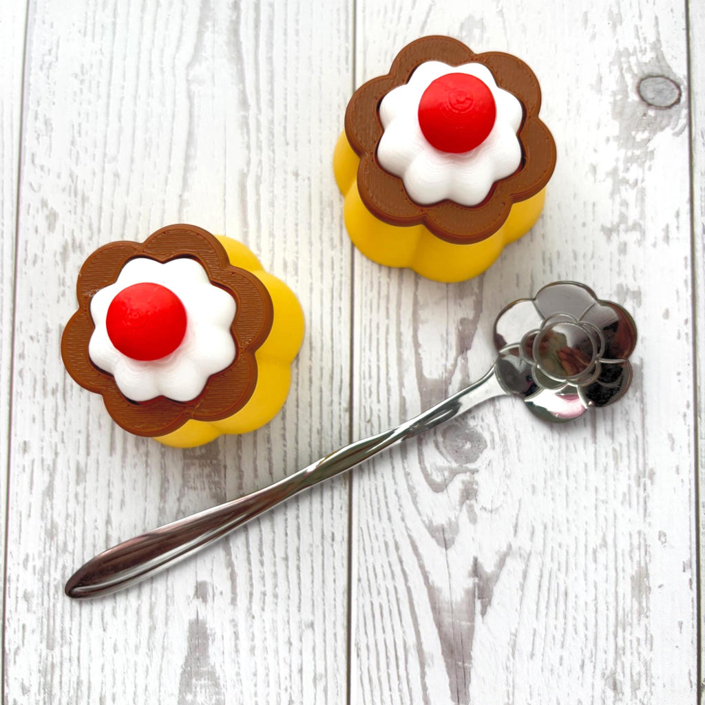 Flan Pudding Fidget Mechanical Clicker