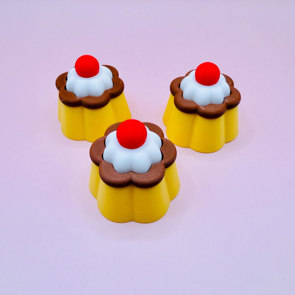 Flan Pudding Fidget Mechanical Clicker