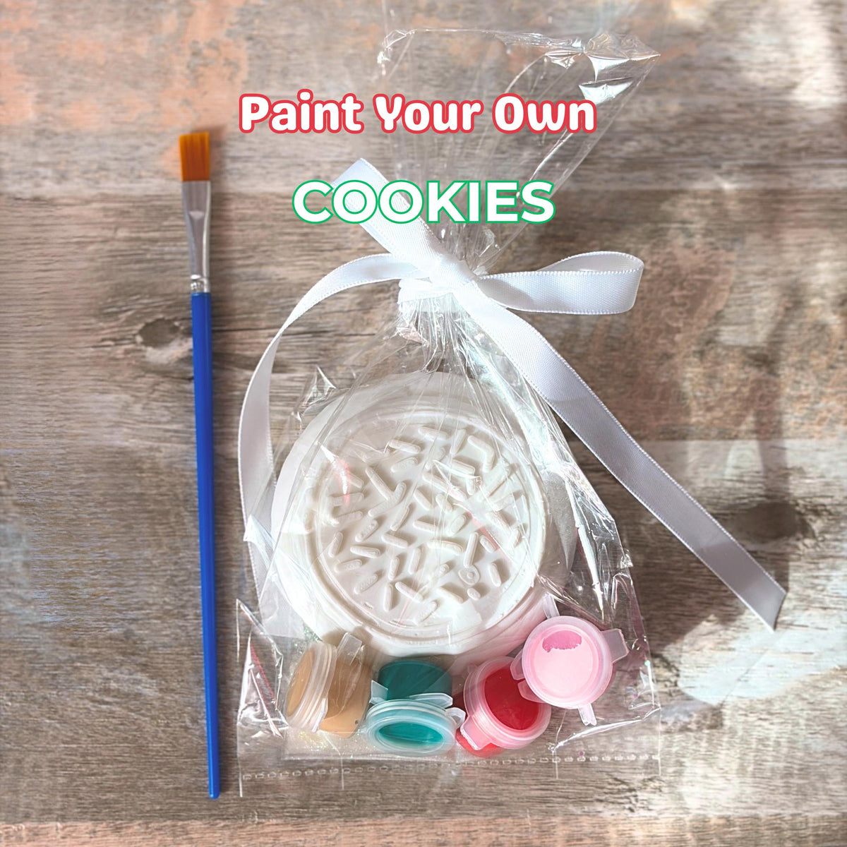 Paint Your Own Christmas Cookie Paint Kit | Holiday Craft