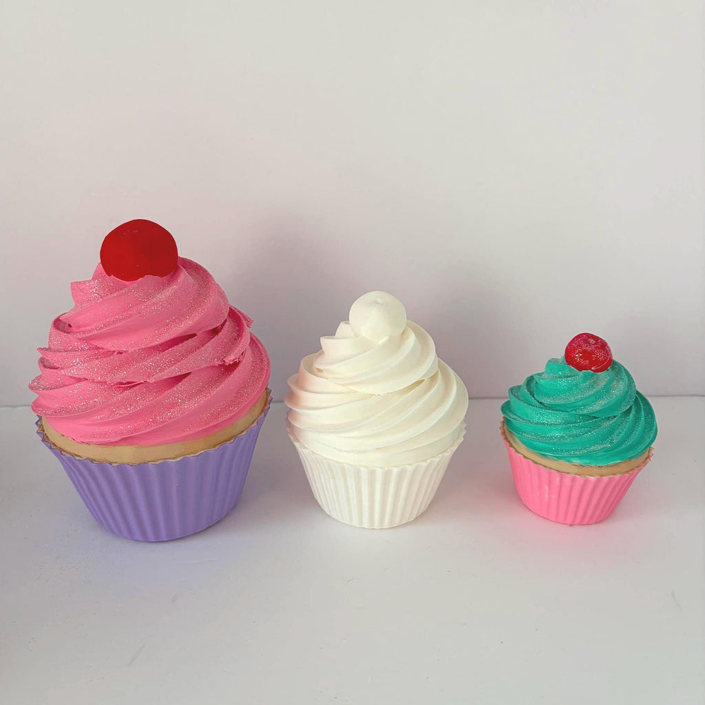 Paint Your Own Cupcake Craft Blank – Fake Bakes, Glittering & DIY Fun