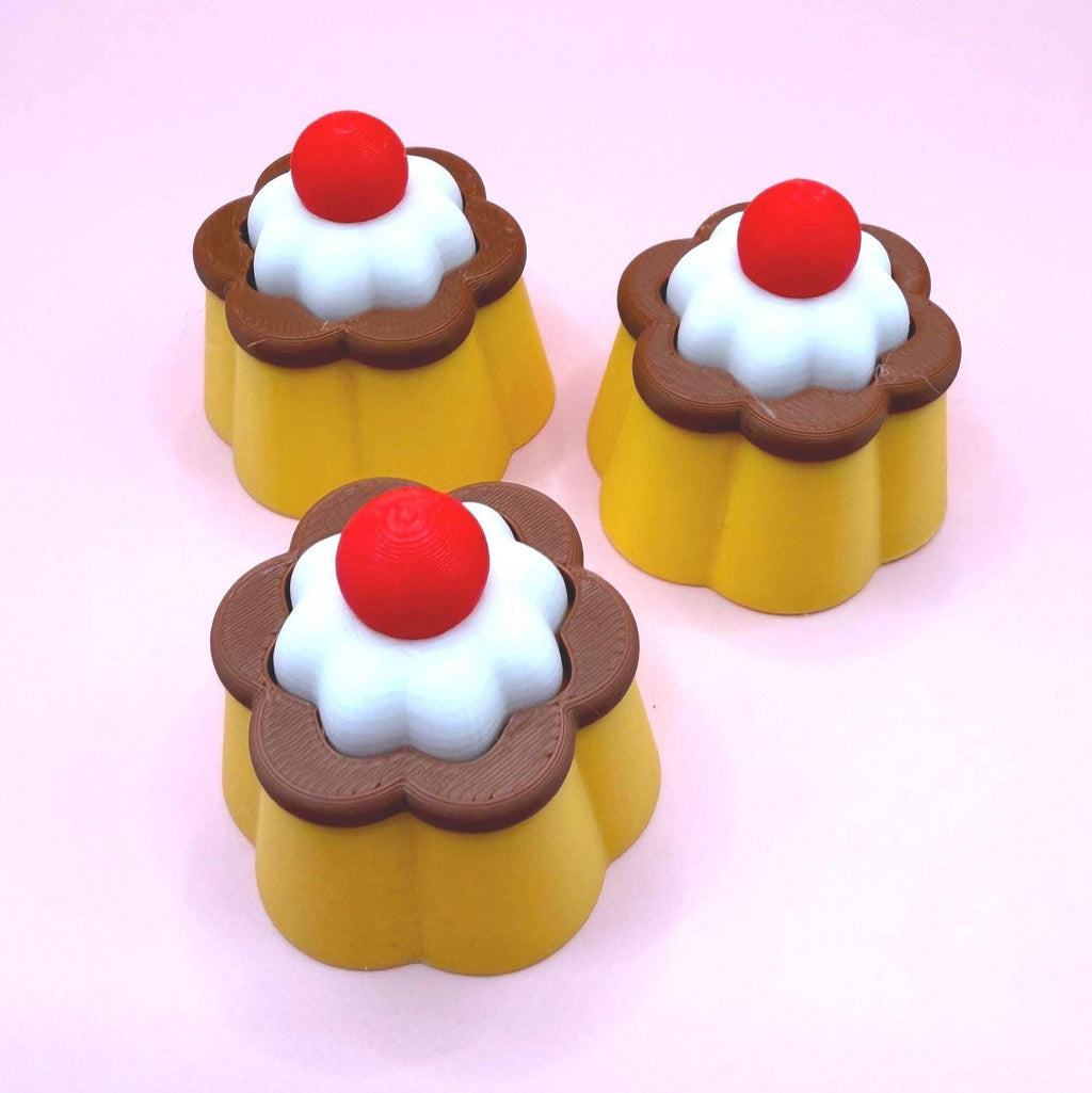 Flan Pudding Fidget Mechanical Clicker