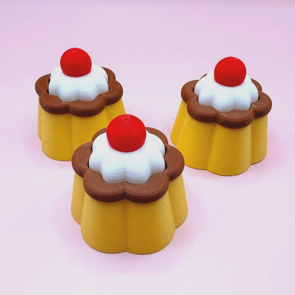 Flan Pudding Fidget Mechanical Clicker