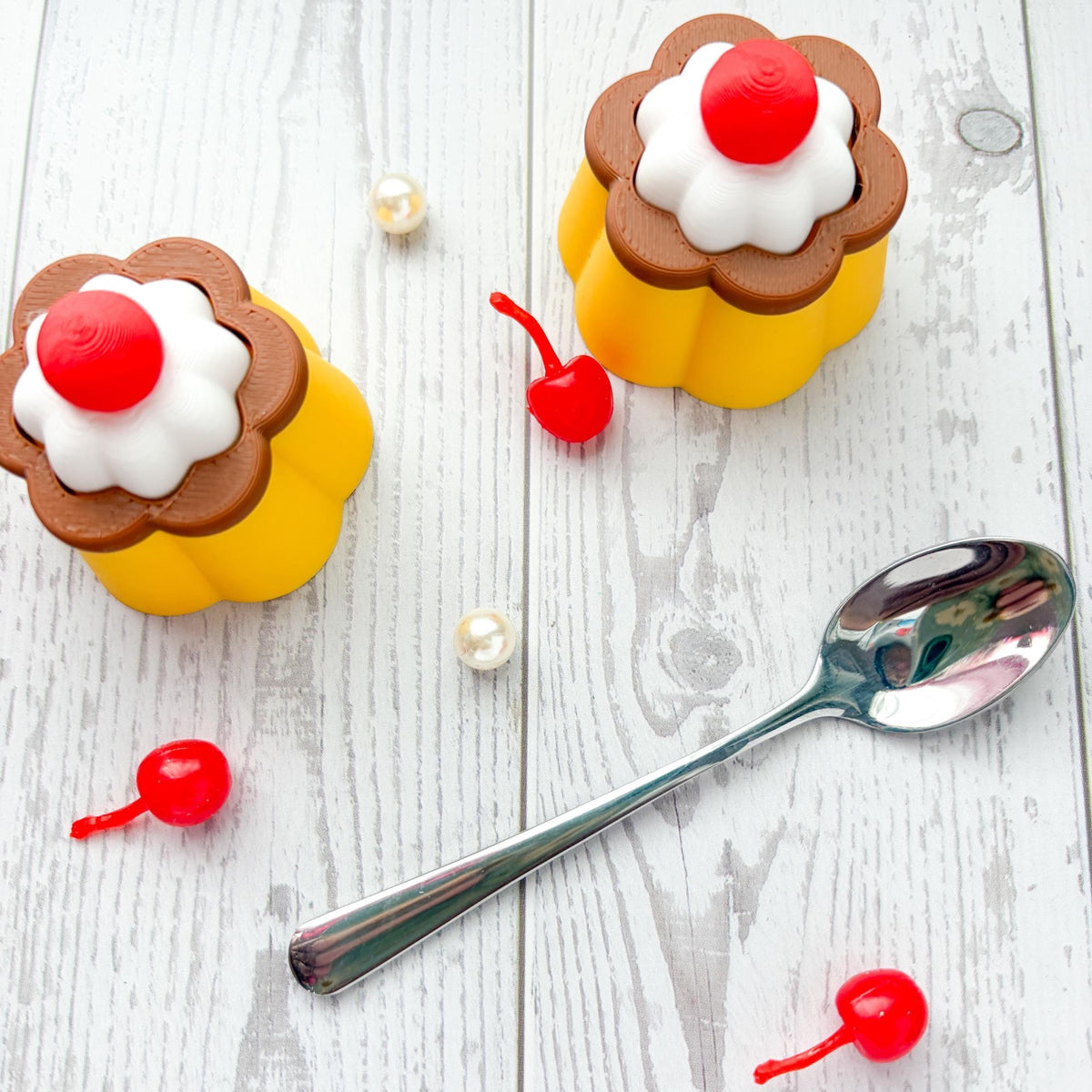Flan Pudding Fidget Mechanical Clicker