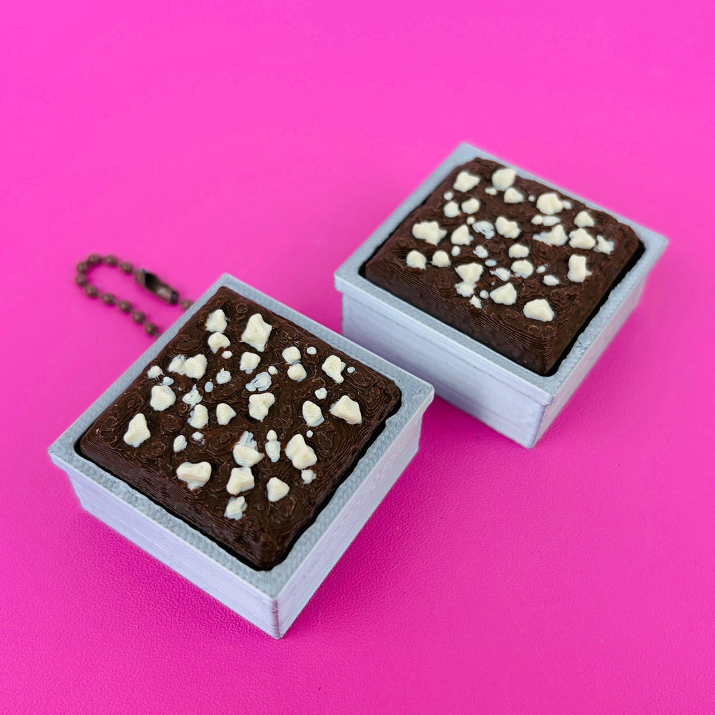 Brownie in Pan Fidget Mechanical Clicker