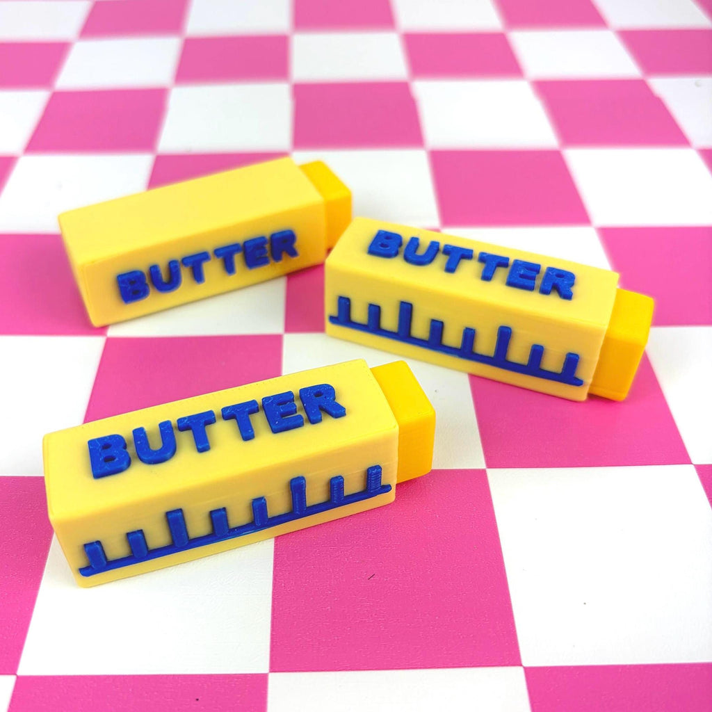 Mechanical Fidget Clicker Butter Stick Shaped