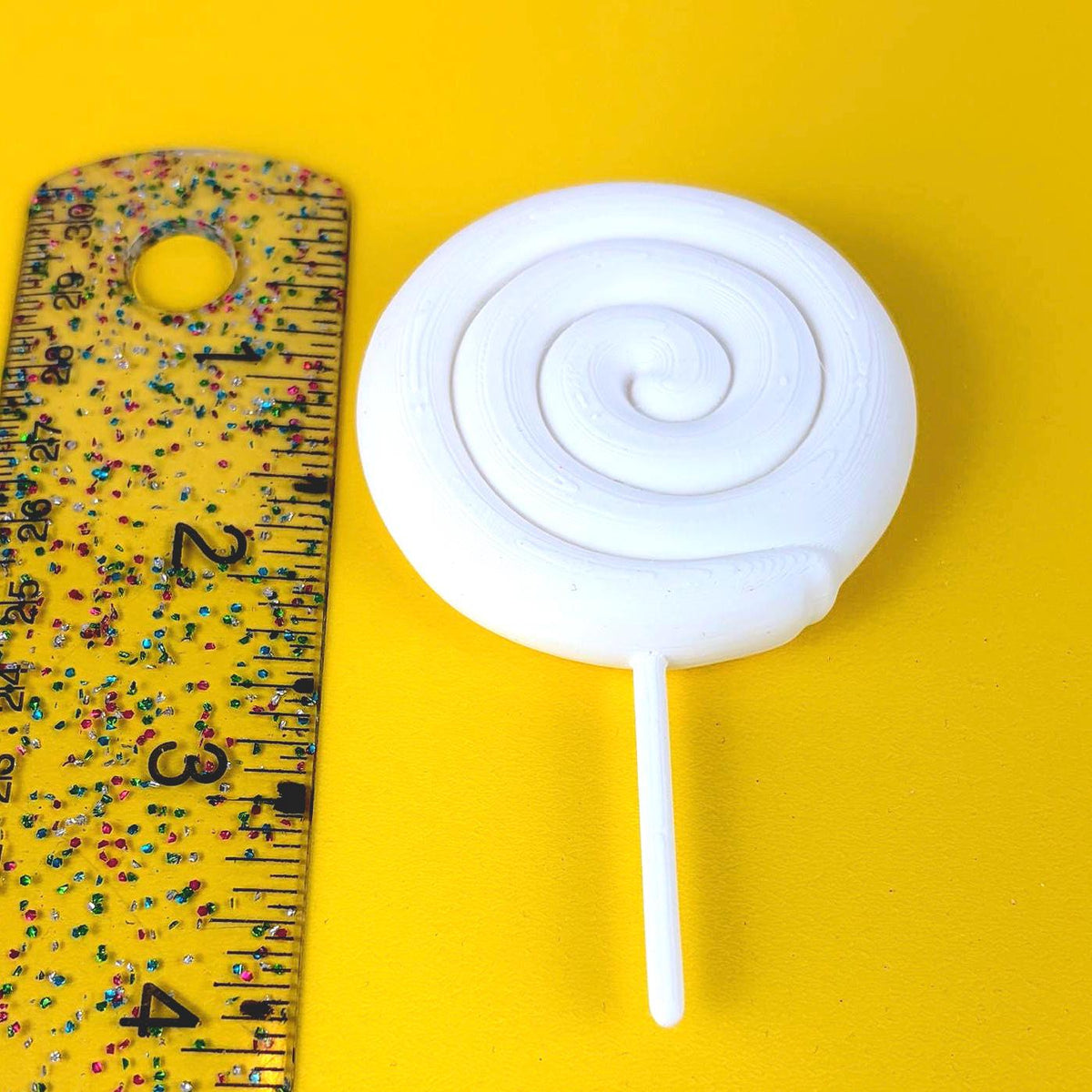 Paint Your Own Lollipop Craft, 3D Printed Candy Decor for Kids and Adults