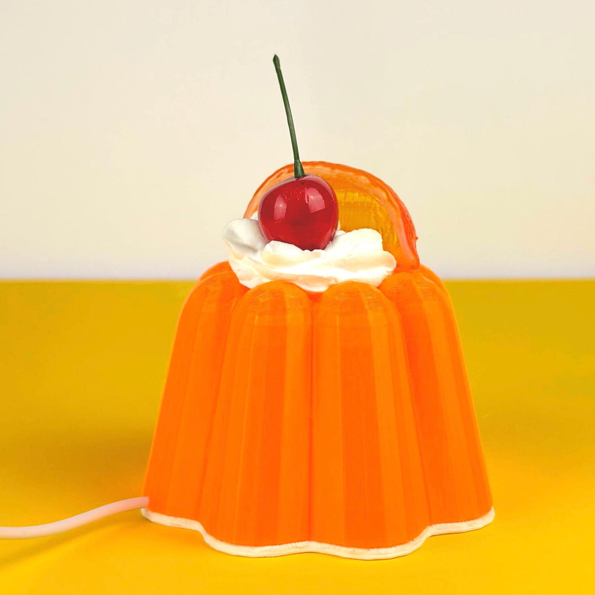 Retro Jelly Cake Lamp – 3D Printed Dessert Night Light