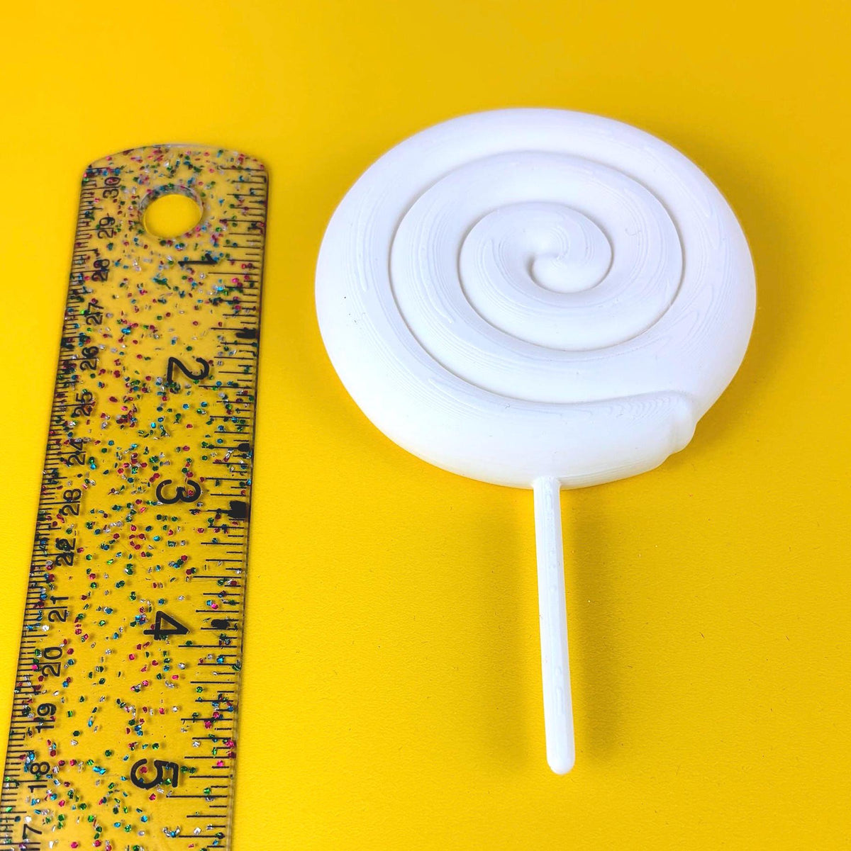 Paint Your Own Lollipop Craft, 3D Printed Candy Decor for Kids and Adults