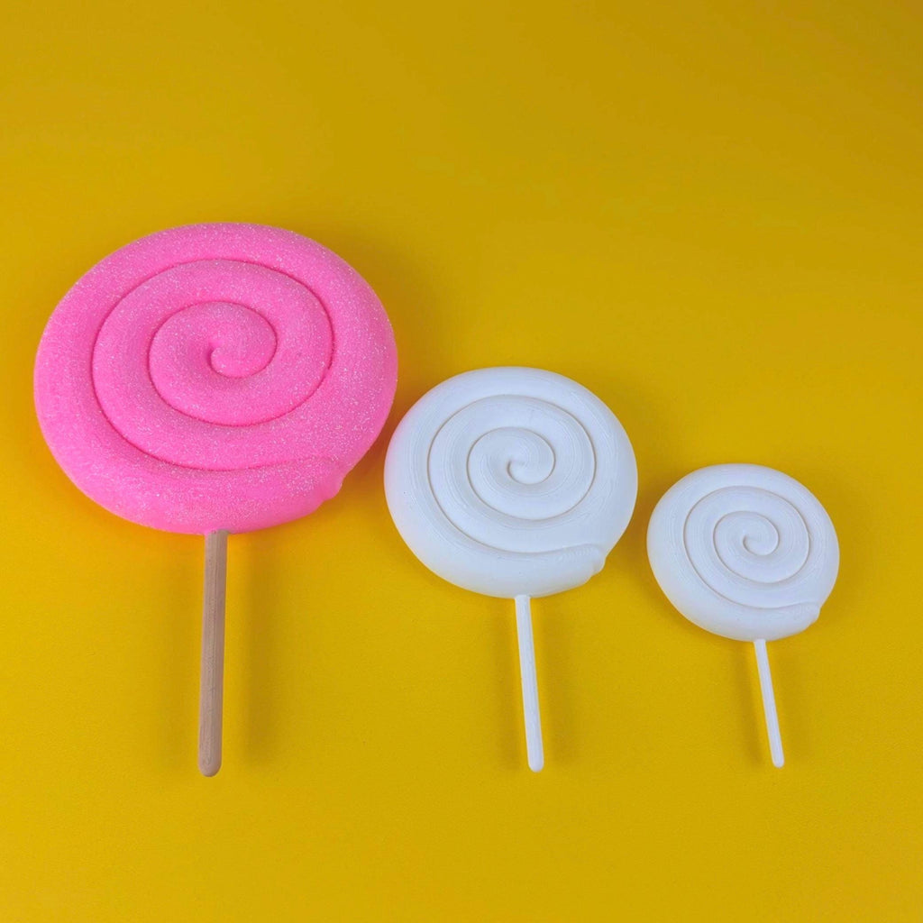 Paint Your Own Lollipop Craft, 3D Printed Candy Decor for Kids and Adults
