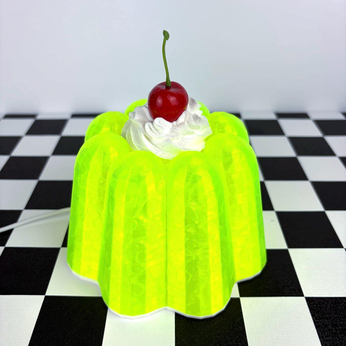 Retro Jelly Cake Lamp – 3D Printed Dessert Night Light