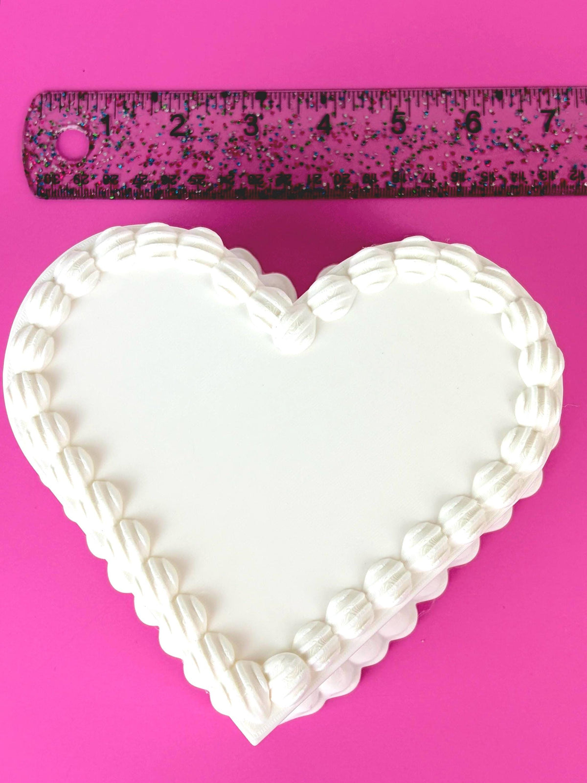 Paint Your Own Heart Shaped Cake | Craft Project