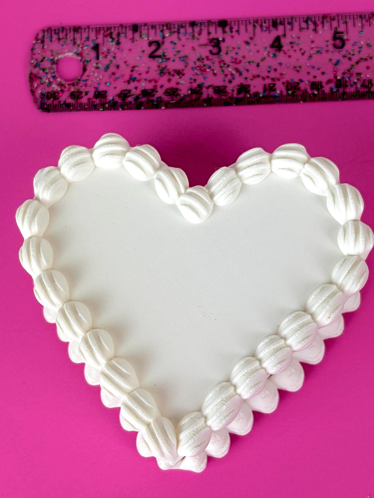 Paint Your Own Heart Shaped Cake | Craft Project