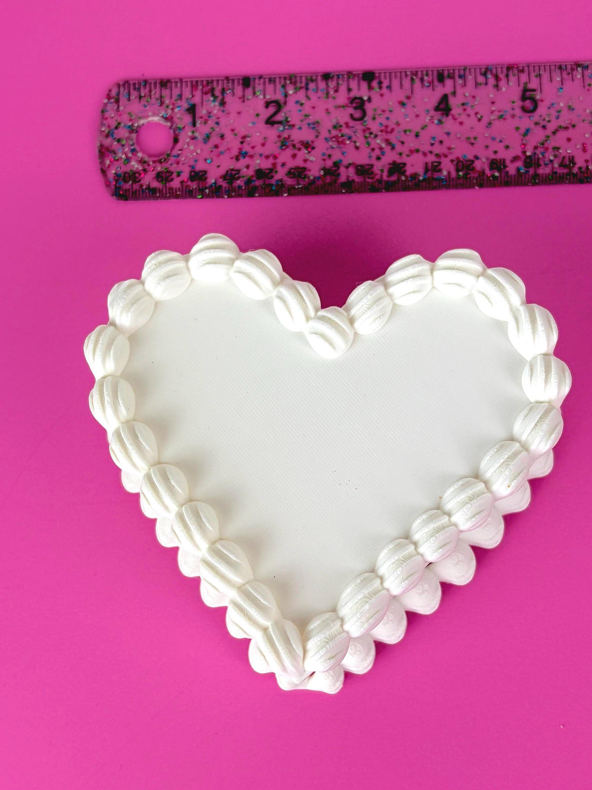 Paint Your Own Heart Shaped Cake | Craft Project