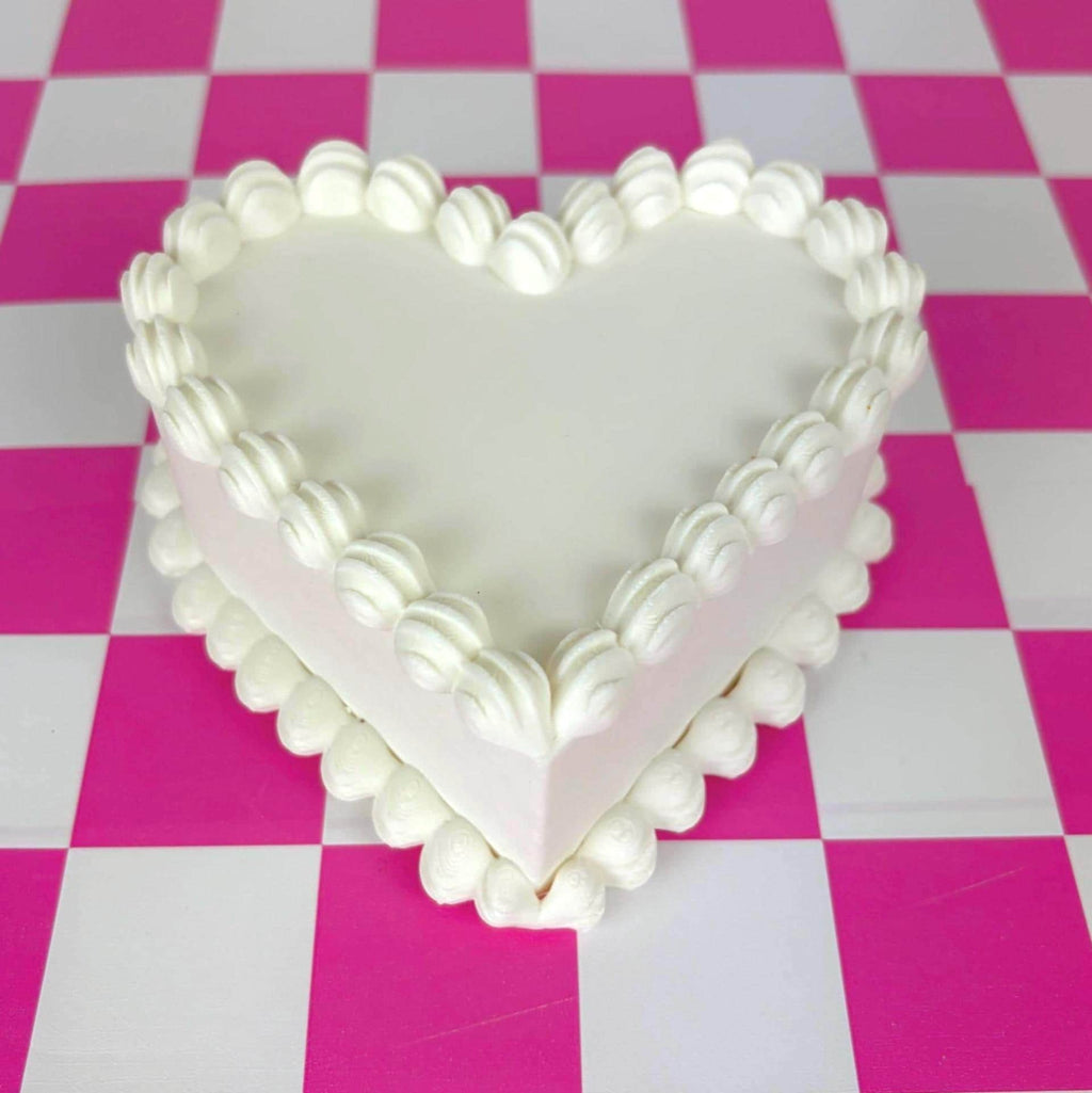 Paint Your Own Heart Shaped Cake | Craft Project