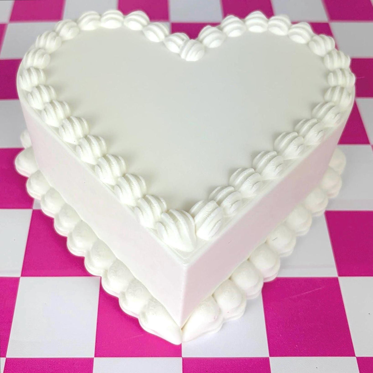 Paint Your Own Heart Shaped Cake | Craft Project
