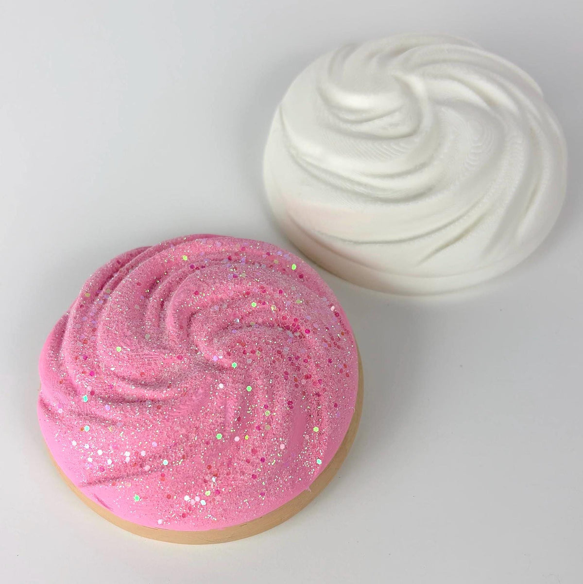 Paint Your Own Cookie with Swirl Icing | 3D Printed Craft Blank