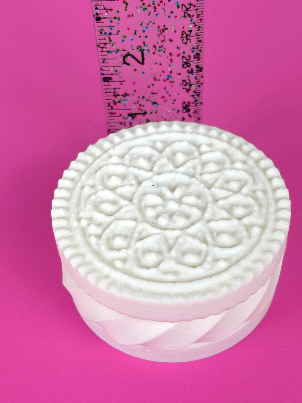 Paint Your Own Sandwich Cookie | 3D Printed Craft Blank | 3 and 6 Inch Size