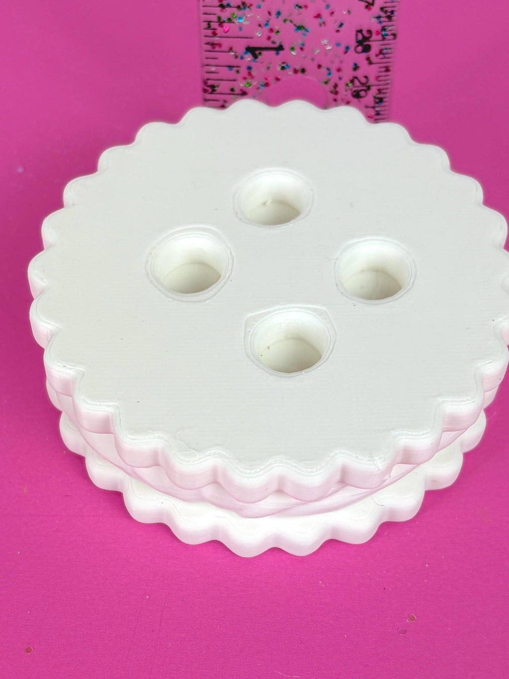 Paint Your Own Sandwich Cookie | 3D Printed Craft Blank