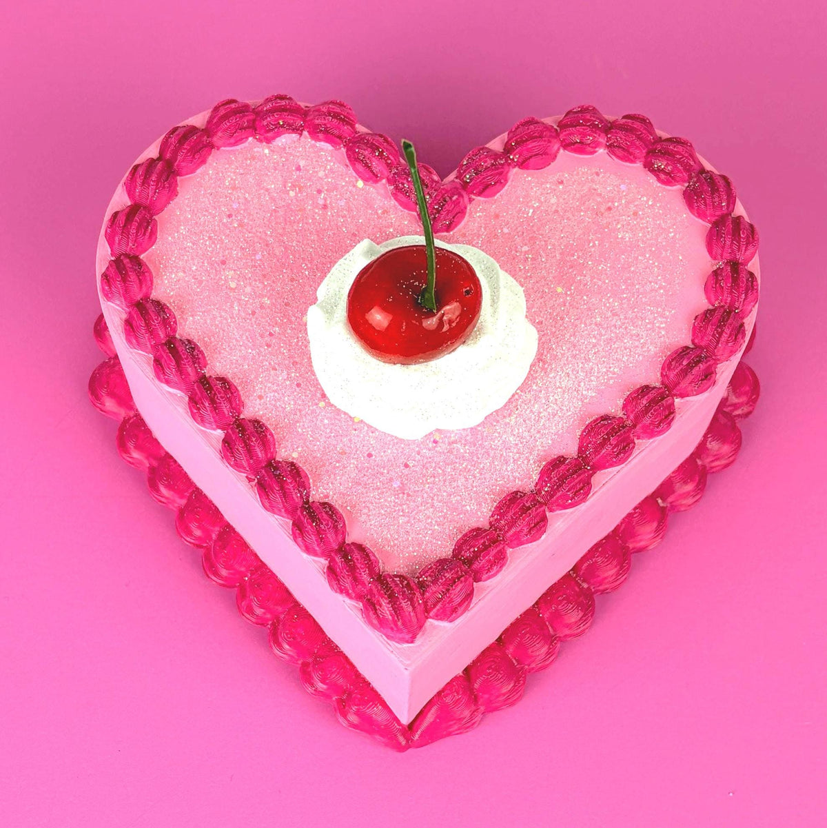 Paint Your Own Heart Shaped Cake | Craft Project