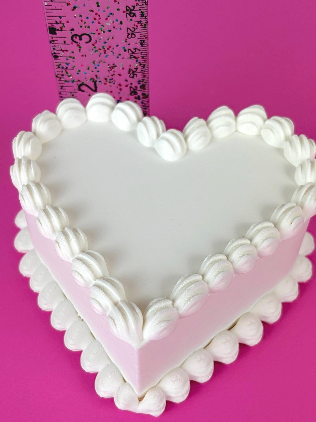 Paint Your Own Heart Shaped Cake | Craft Project