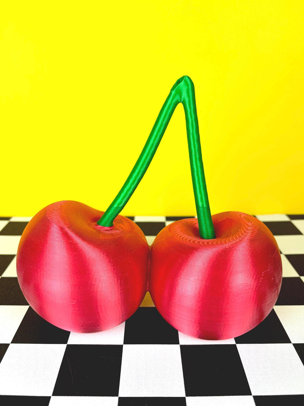 Cherry Sculpture in Red | Coquette Room and Dopamine Decor