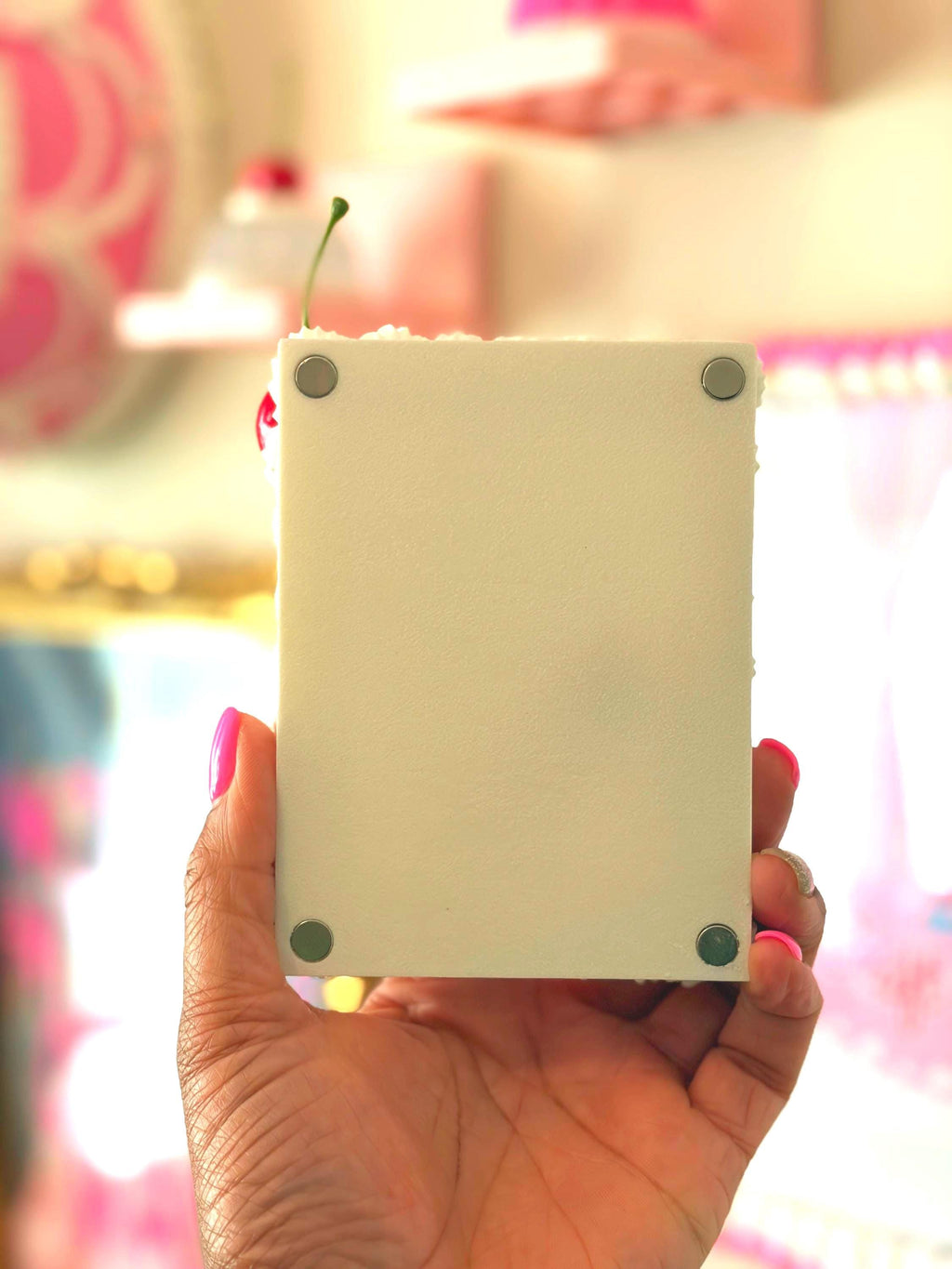 Fake Cake Trading Card Holder Frame