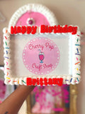 Personalized Fake Cake Frame – Custom Birthday Photo Holder