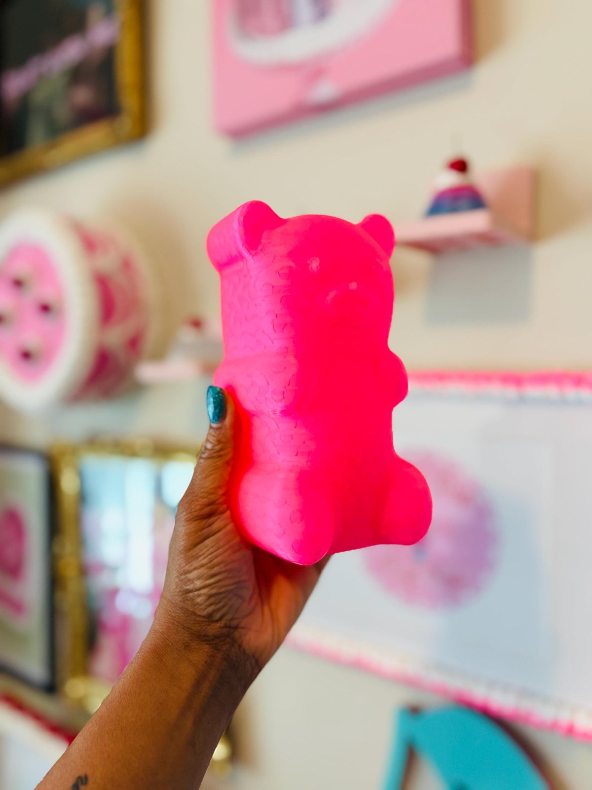 Gummy Bear Container - Y2K Decor