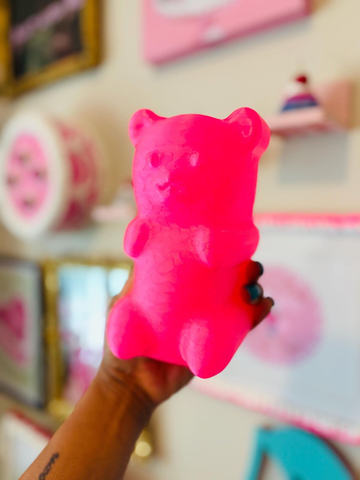 Gummy Bear Container - Y2K Decor