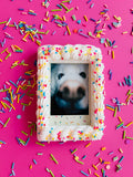 Instax Mini Fake Cake with Sprinkles Magnetic Frame