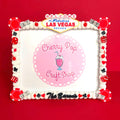 Las Vegas Fake Cake Frame | Bachelorette Gift | Casino Party | Custom Name