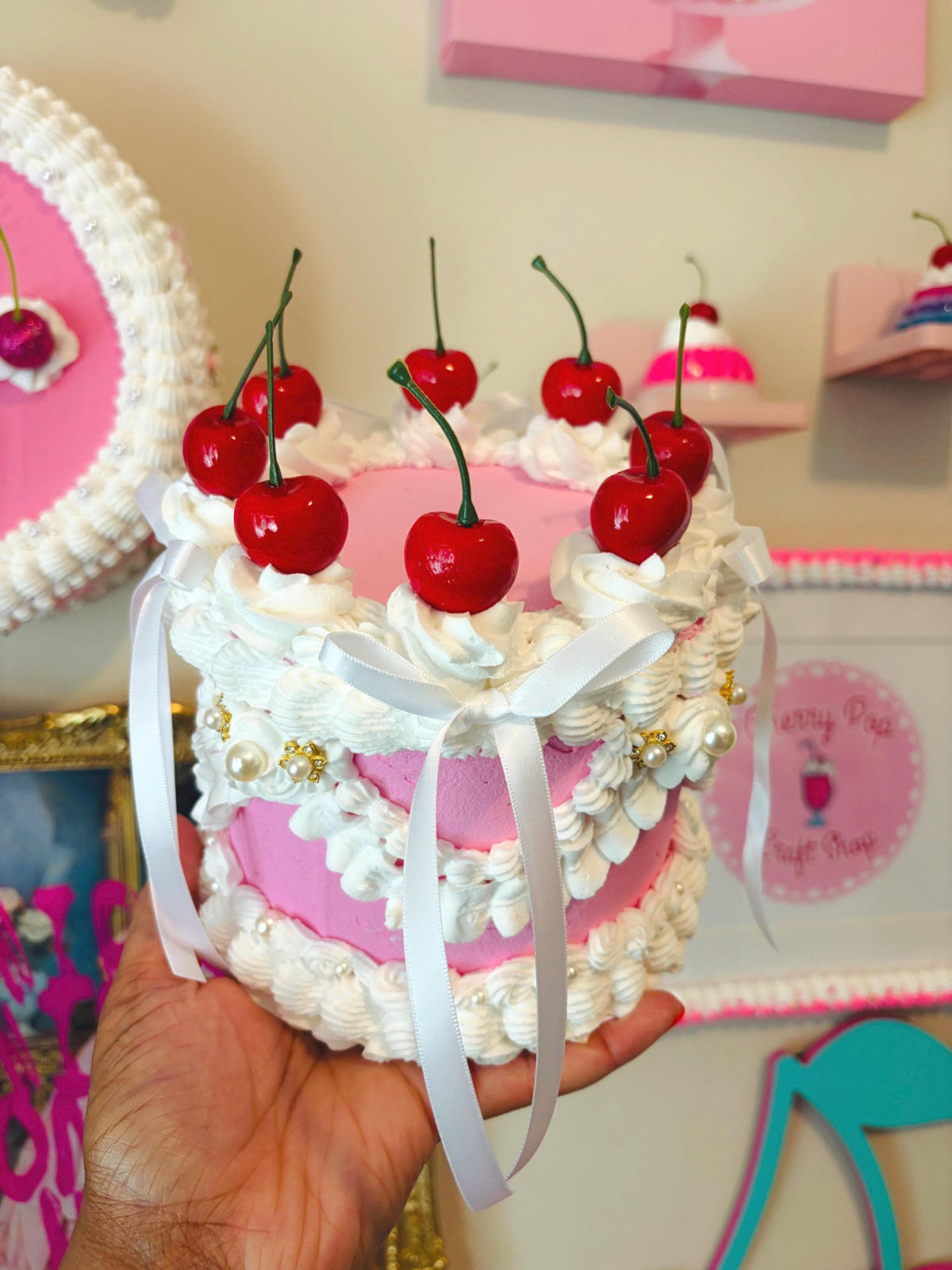 Fake Cake Prop for Photo Shoots