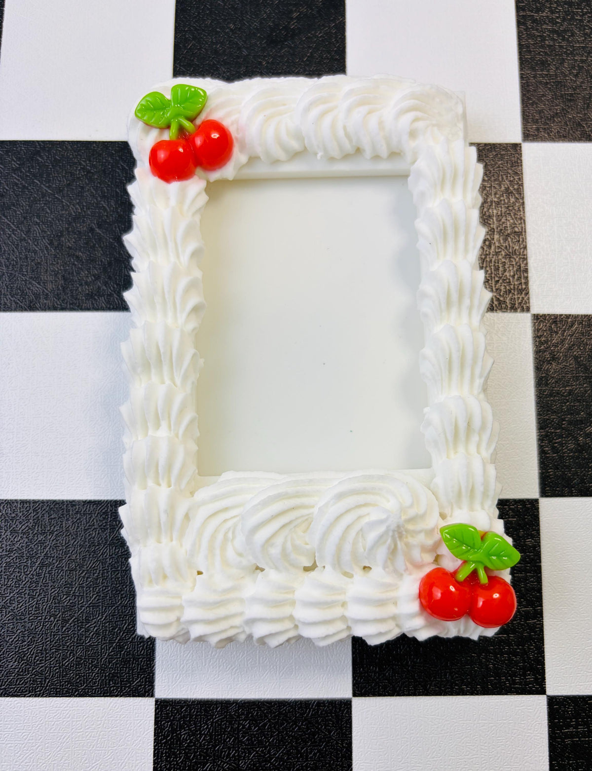 Instax Mini Fake Cake with Cherries Frame Magnet