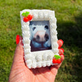 Instax Mini Fake Cake with Cherries Frame Magnet