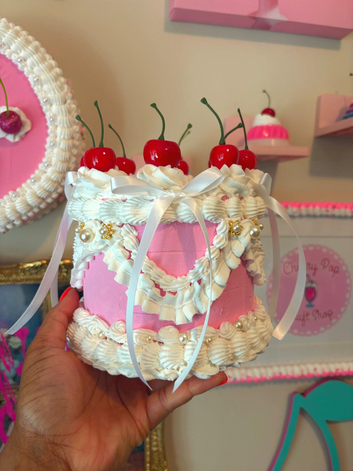 Fake Cake Prop for Photo Shoots