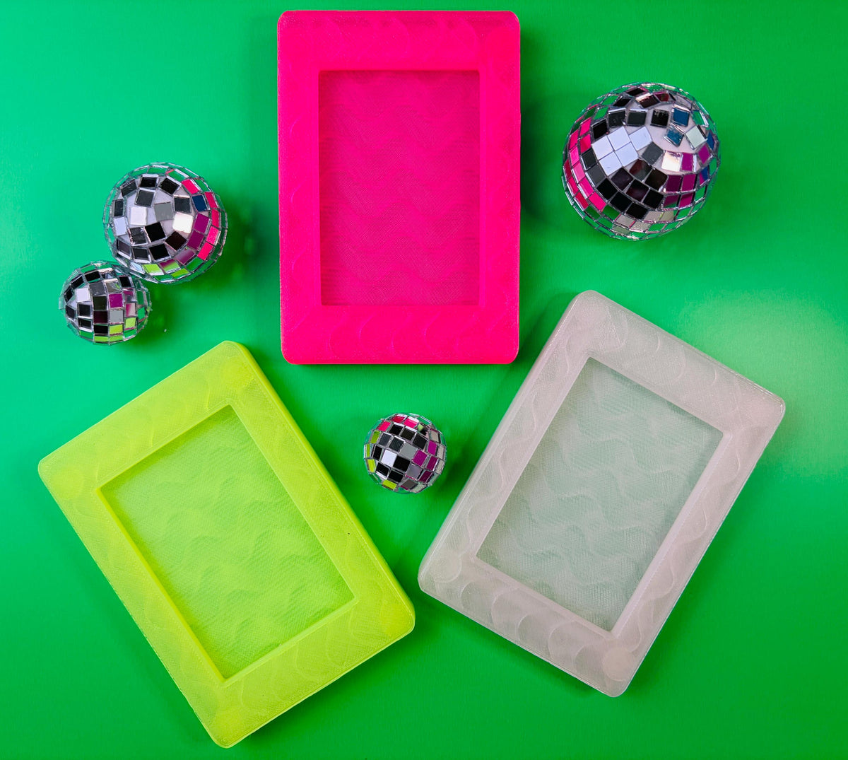 Neon Jelly Instax Mini Magnetic Frame | Y2K Picture Holder