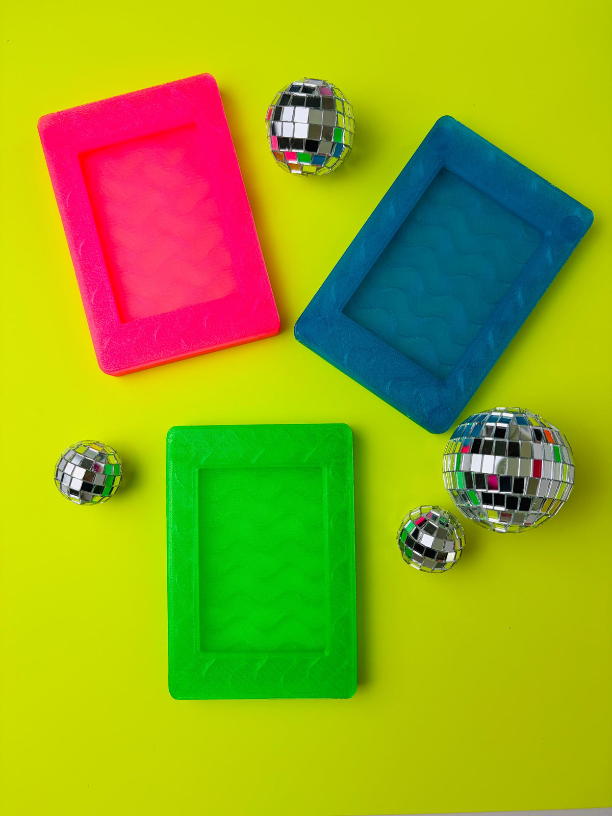 Neon Jelly Instax Mini Magnetic Frame | Y2K Picture Holder