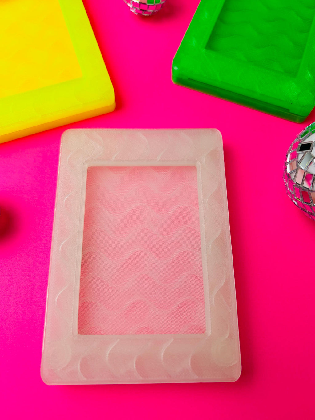 Neon Jelly Instax Mini Magnetic Frame | Y2K Picture Holder