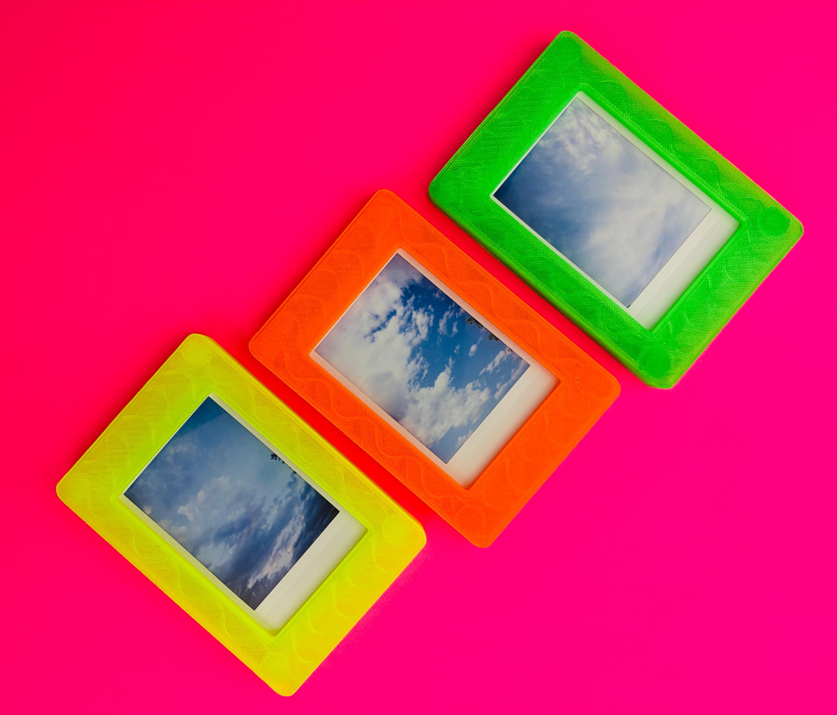 Neon Jelly Instax Mini Magnetic Frame | Y2K Picture Holder