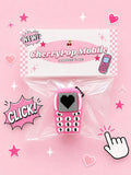 Pink Y2K Cell Phone Fidget Clicker | 3D Printed Mechanical Keychain